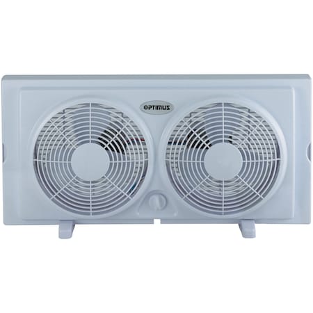 Optimus Twin 7" Window Fan F-5280